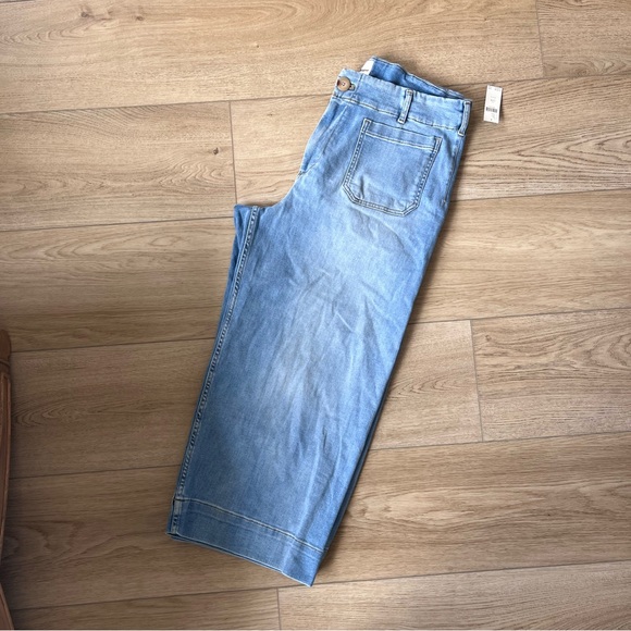 Maeve “The Collette” High Rise Wide Leg Jeans - Picture 3 of 7